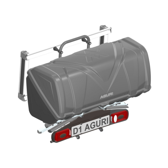 ZESTAW BOX + UCHWYT NA NARTY 400 AB PRO